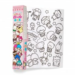 Sanrio Original Characters Hello Kitty & Friends Coloring Pages Roll