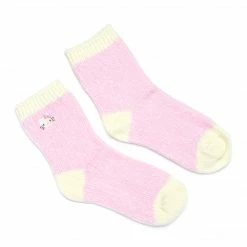 Japan Original Characters Hello Kitty Embroidered Chenille Ankle Socks