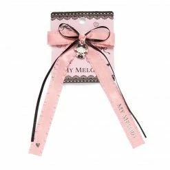 Japan Original My Melody Ribbon Hair Clip (Midnight MeloKuro)