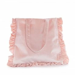 Japan Original Bags+ My Melody Velvet Tote Bag (Midnight MeloKuro)