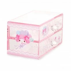 Japan Original My Melody 2-Drawer Desk Organizer Home