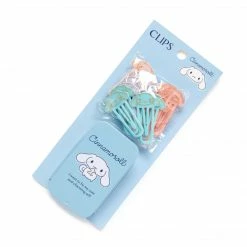 Japan Original Characters Cinnamoroll Paperclips With Storage Tin (Smokey Colors Series)