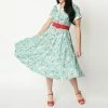 Hello Kitty X Unique Vintage Swing Dress (Mint)