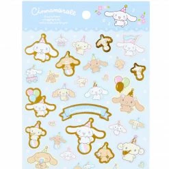 Sanrio Original New Cinnamoroll Gold Accent Sticker Sheet 7 Sanrio Original New Cinnamoroll Gold Accent Sticker Sheet