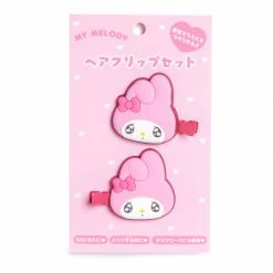 Japan Original My Melody Hair Clips (Emo Kyun Series) New