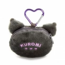 Japan Original Kuromi Carabiner Coin Purse (Emo Kyun Series)