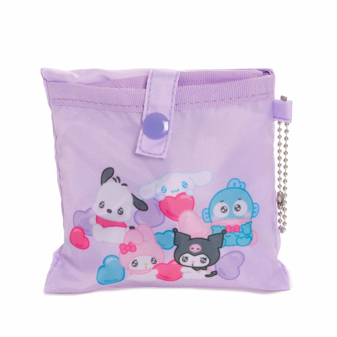 Japan Original Sanrio Characters Reusable Tote Bag (Emo Kyun Series) New 4 Japan Original Sanrio Characters Reusable Tote Bag (Emo Kyun Series) New