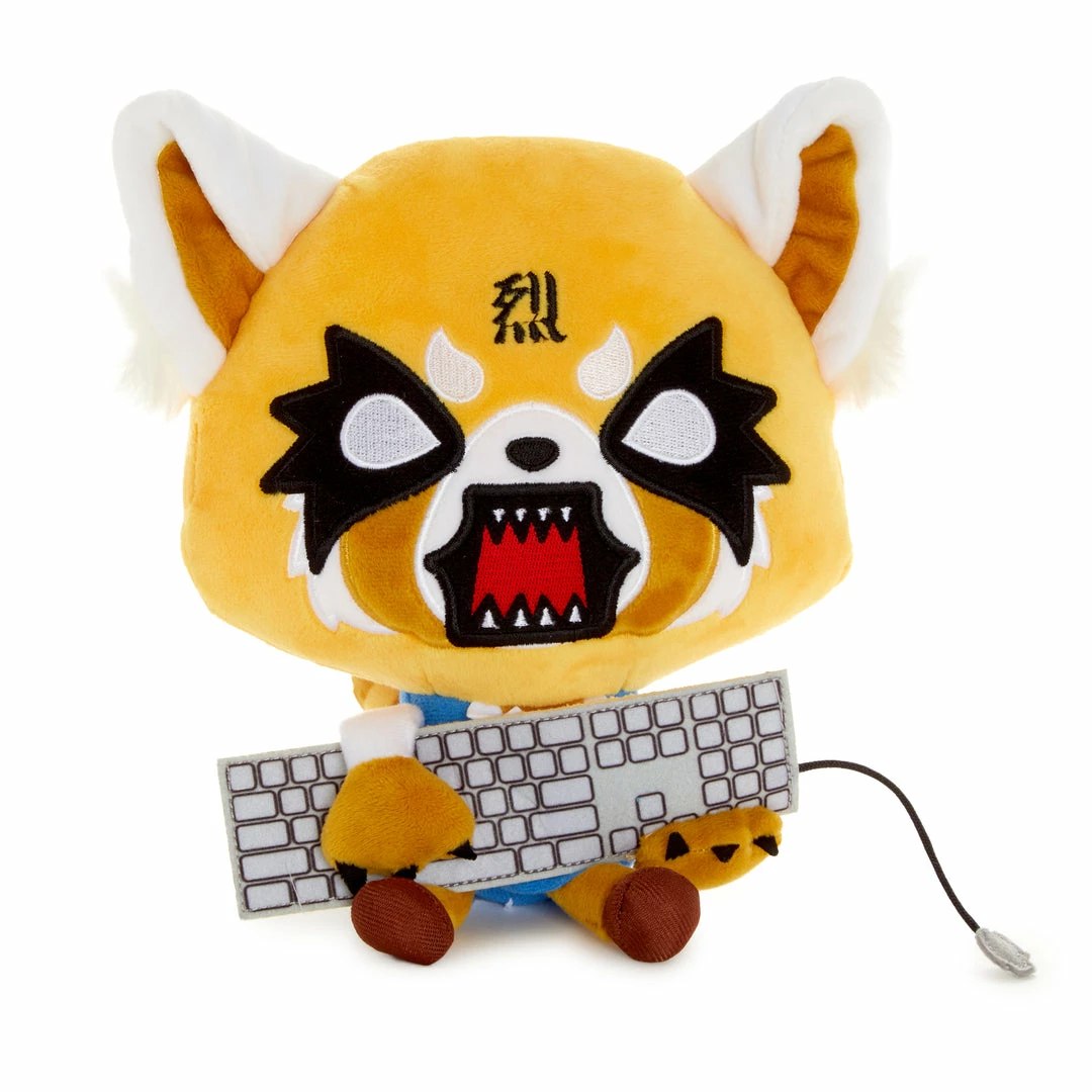 Gund/Spin Master New Aggretsuko Keyboard Rage Plush 3 Gund/Spin Master New Aggretsuko Keyboard Rage Plush