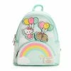 Loungefly Bags+ Hello Kitty X Pusheen "Balloons & Rainbows" Mini Backpack