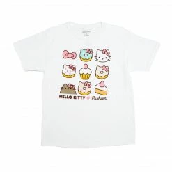 Hybrid Apparel Characters Hello Kitty X Pusheen Sweet Snacks Tee