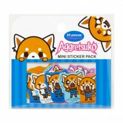 HUNET USA Aggretsuko Mini Sticker Pack Characters