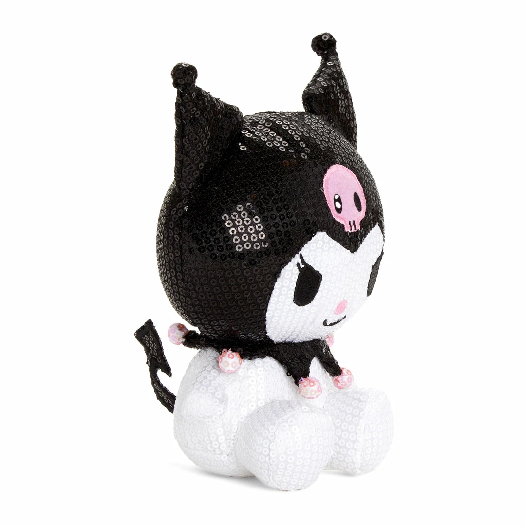 HUNET USA Sequin Classic Kuromi Plush Characters 4 HUNET USA Sequin Classic Kuromi Plush Characters