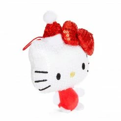 HUNET USA Holiday 2021 Sequin Hello Kitty Ornament New