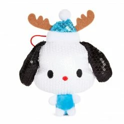HUNET USA Holiday 2021 Sequin Pochacco Ornament 9 HUNET USA Holiday 2021 Sequin Pochacco Ornament