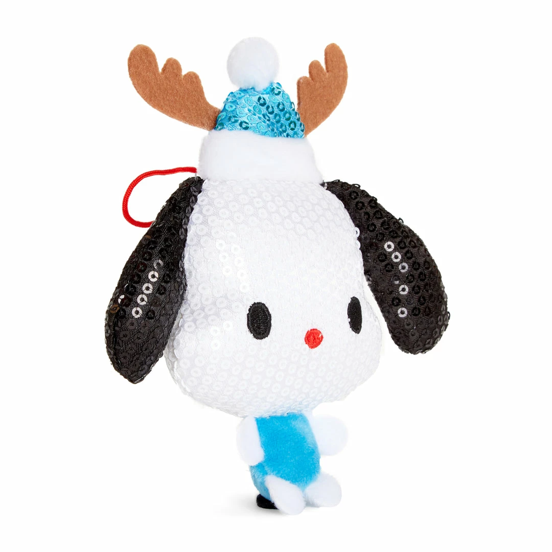 HUNET USA Holiday 2021 Sequin Pochacco Ornament 6 HUNET USA Holiday 2021 Sequin Pochacco Ornament