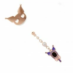 Global License Kuromi Gold Earring Set (Set Of 4) Bags+