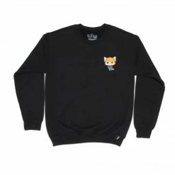 RIPPLE JUNCTION Aggretsuko Sanrio Original Embroidered Crewneck