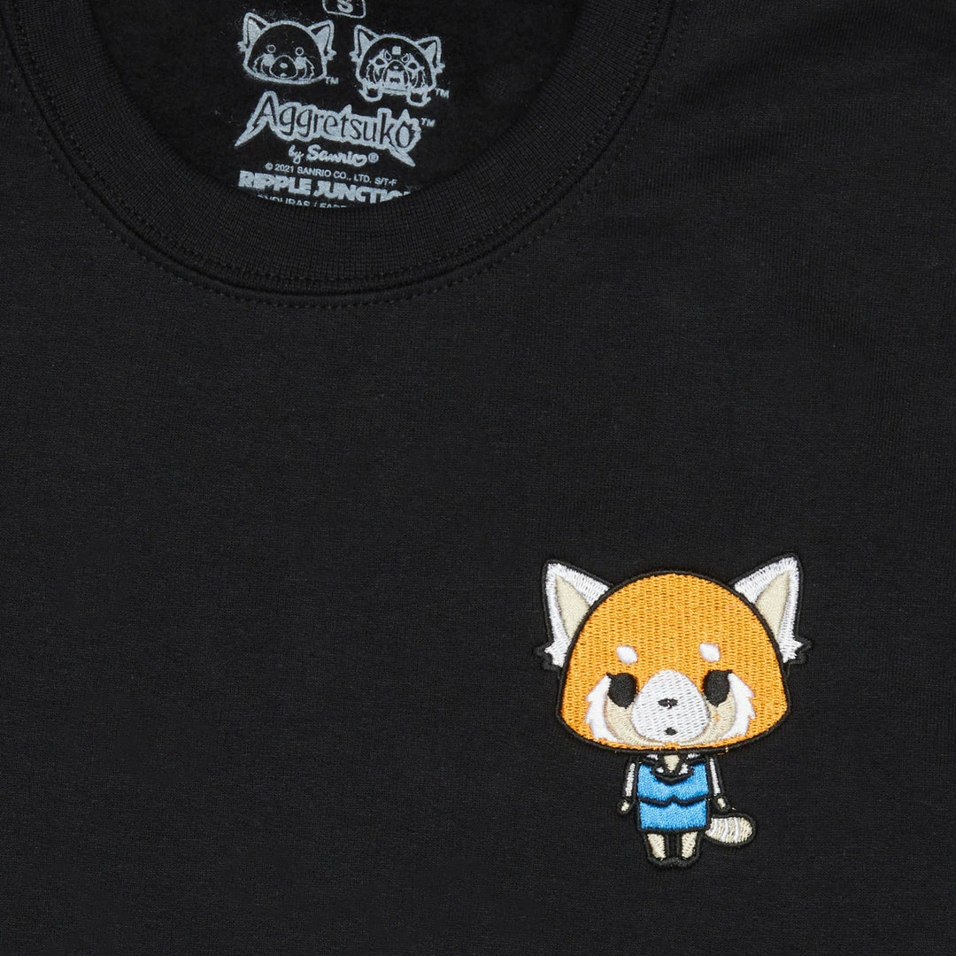 RIPPLE JUNCTION Aggretsuko Sanrio Original Embroidered Crewneck 4 RIPPLE JUNCTION Aggretsuko Sanrio Original Embroidered Crewneck