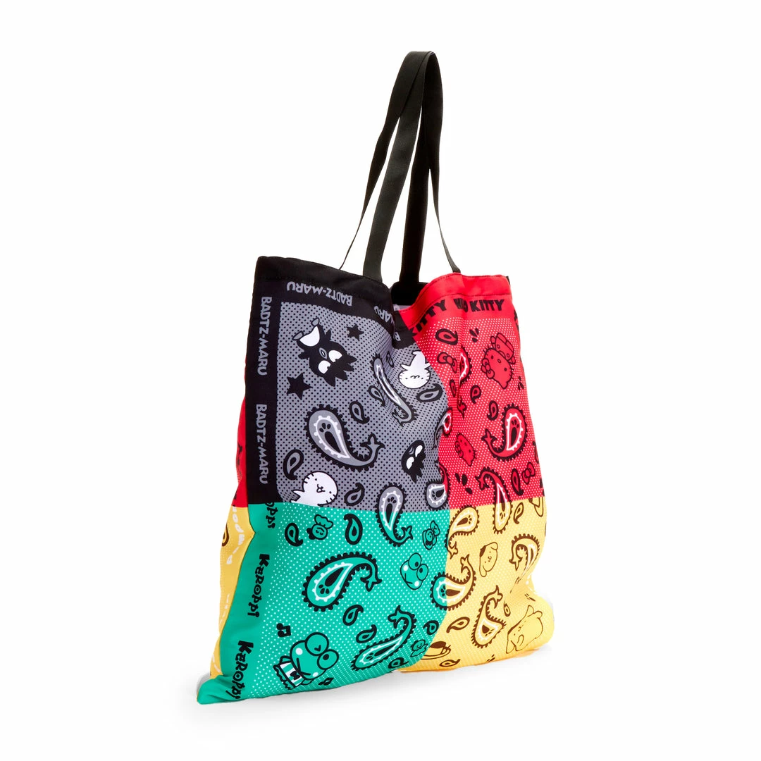 HUNET USA Hello Kitty & Friends Paisley Tote (Black) 5 HUNET USA Hello Kitty & Friends Paisley Tote (Black)