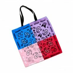HUNET USA Hello Kitty & Friends Paisley Tote (Blue)