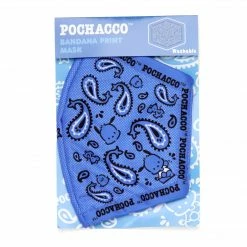 HUNET USA Pochacco Paisley Face Mask Characters