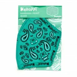 HUNET USA Characters Keroppi Paisley Face Mask