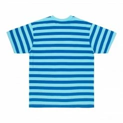 Apparel Hypland X Hello Kitty Balloons Striped Tshirt Blue