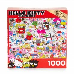 Cra-Z-Art Hello Kitty And Friends Welcome To Sanrio Town 1000-Piece Puzzle