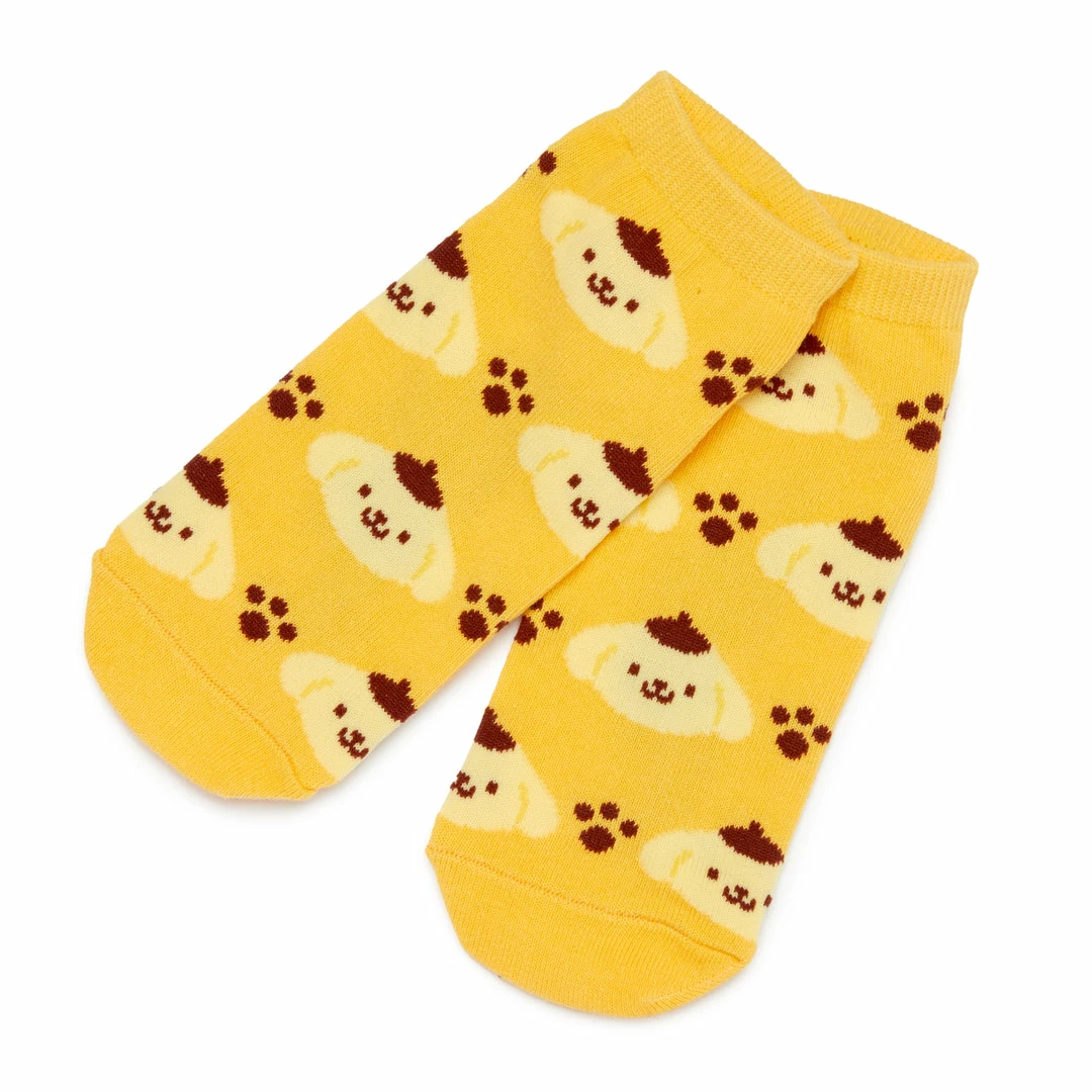 NAKAJIMA CORPORATION Bags+ Pompompurin Paw Print Low-cut Socks 3 NAKAJIMA CORPORATION Bags+ Pompompurin Paw Print Low-cut Socks