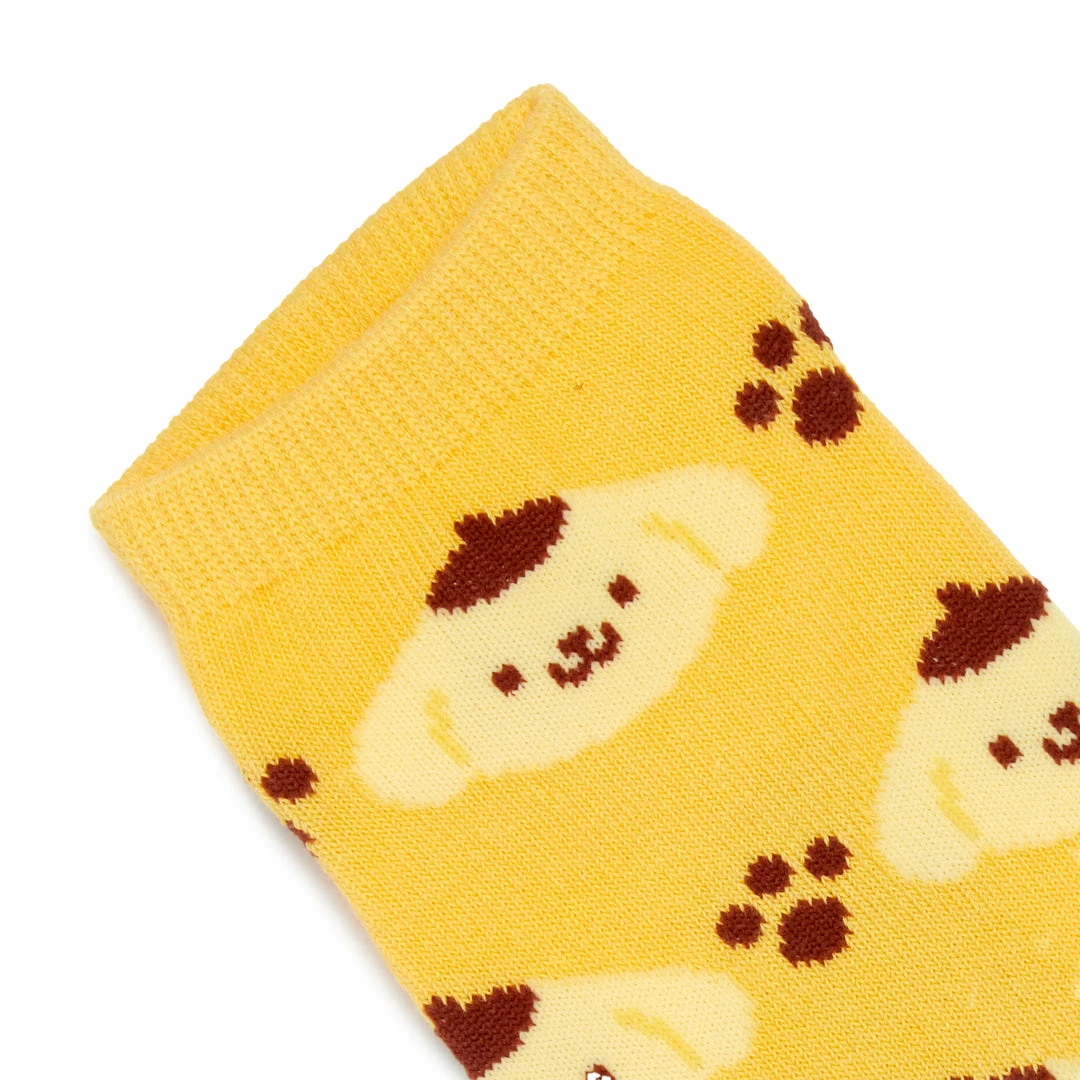 NAKAJIMA CORPORATION Bags+ Pompompurin Paw Print Low-cut Socks 4 NAKAJIMA CORPORATION Bags+ Pompompurin Paw Print Low-cut Socks