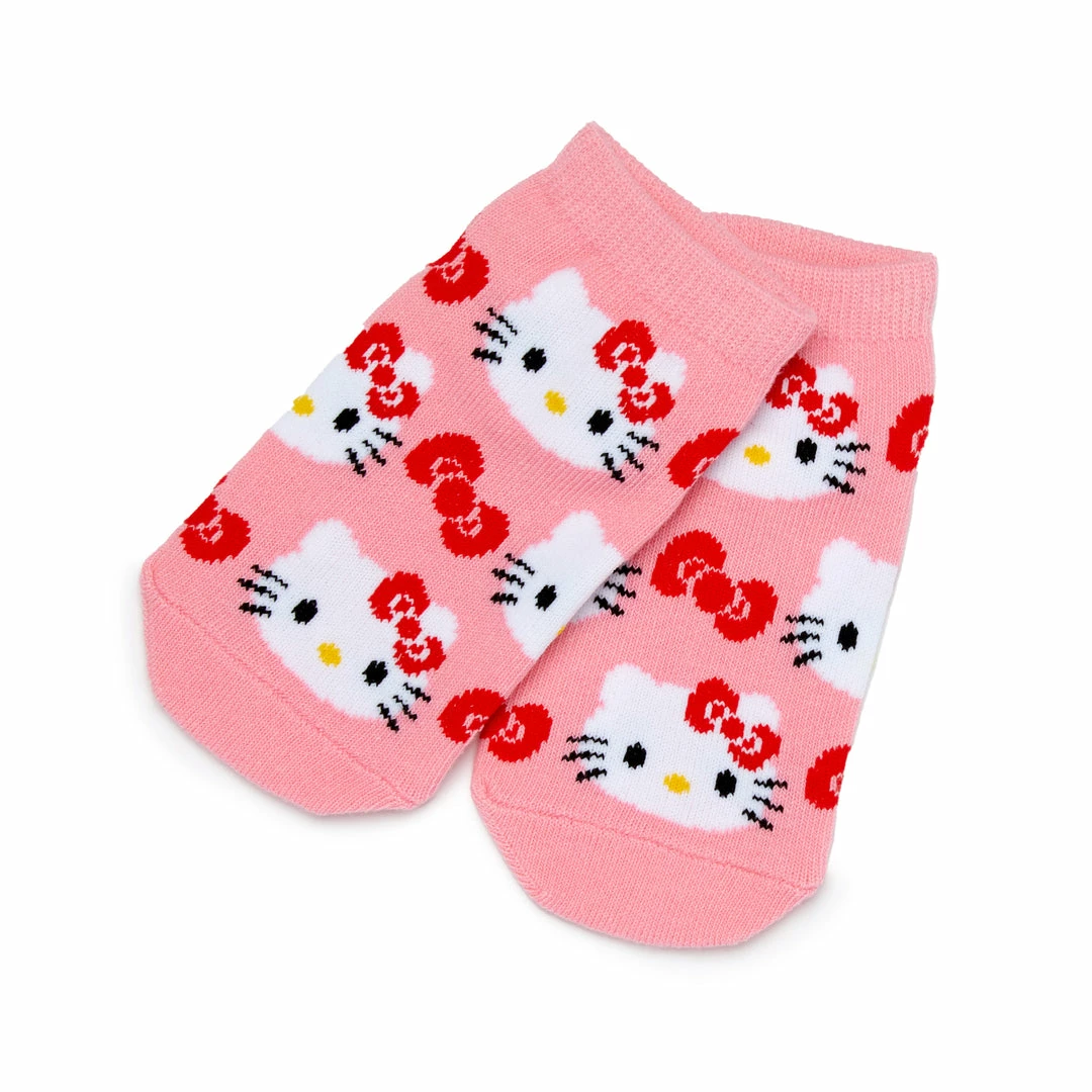 NAKAJIMA CORPORATION Hello Kitty Bow Low-cut Socks (Kids) Bags+ 3 NAKAJIMA CORPORATION Hello Kitty Bow Low-cut Socks (Kids) Bags+