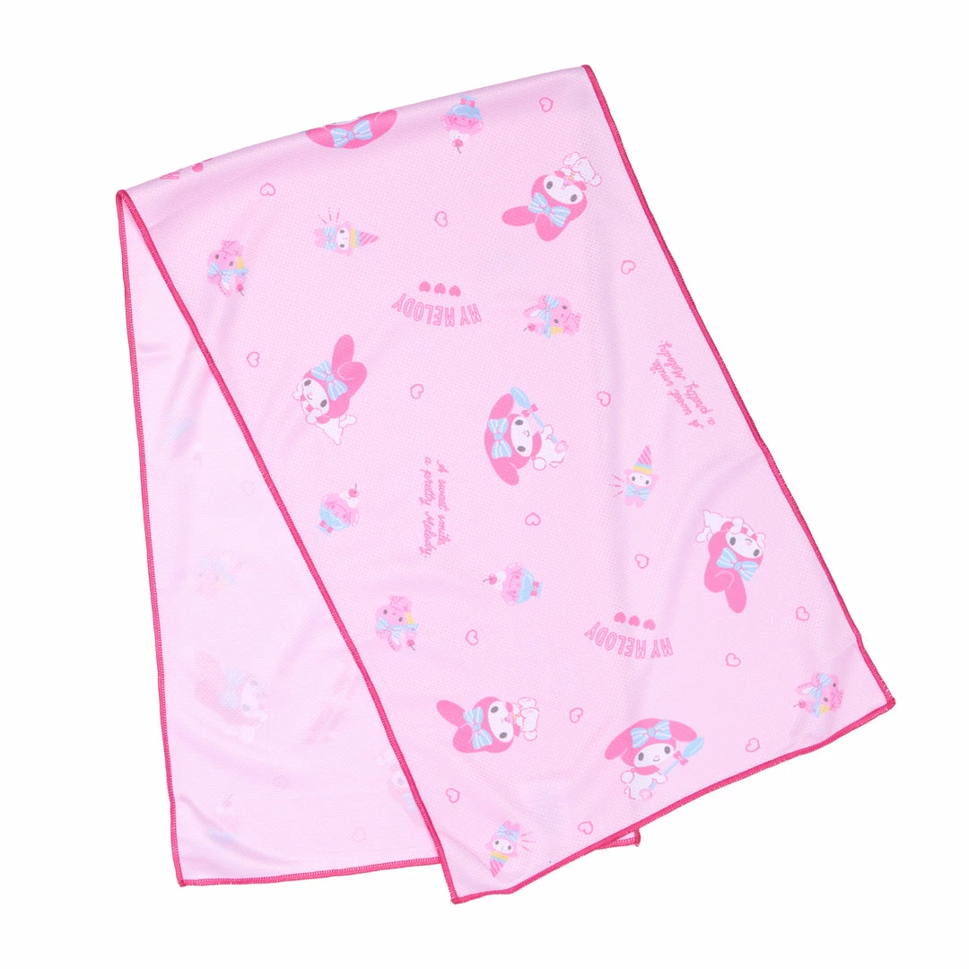 JAPAN ORIGINAL My Melody Cooling Towel Characters 5 JAPAN ORIGINAL My Melody Cooling Towel Characters