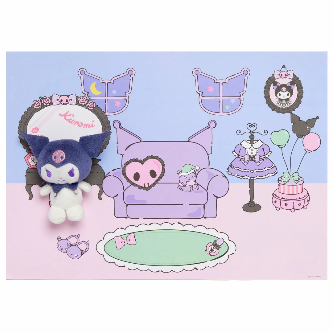Japan Original Kuromi Printed Sheet Set (10 Designs) Characters 4 Japan Original Kuromi Printed Sheet Set (10 Designs) Characters