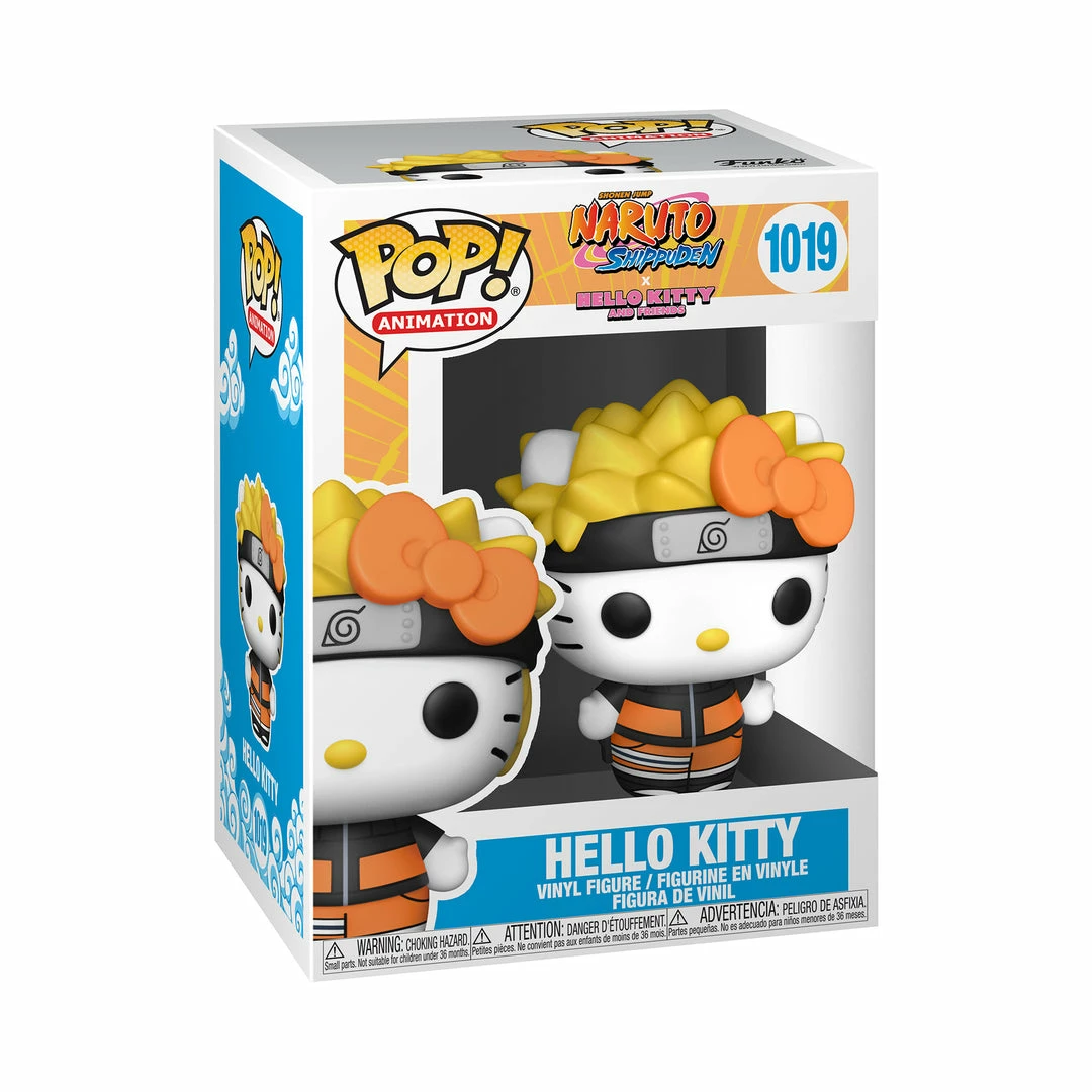 Hello Kitty Funko Pop! (No. 1019 Naruto) Collectibles 3 Hello Kitty Funko Pop! (No. 1019 Naruto) Collectibles