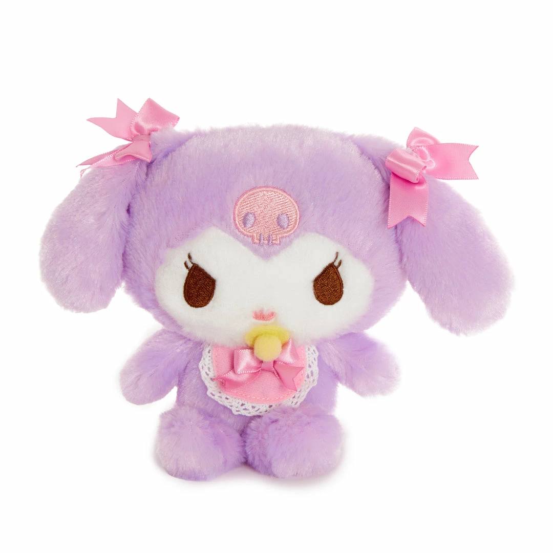 NAKAJIMA CORPORATION Kuromi Fluffy Baby 5" Mascot Plush 3 NAKAJIMA CORPORATION Kuromi Fluffy Baby 5" Mascot Plush
