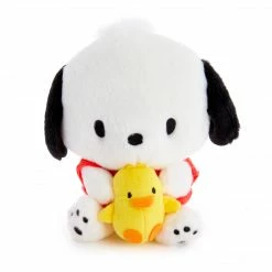 NAKAJIMA CORPORATION New Pochacco & Pi-chan 7" Plush (With Friends Series)