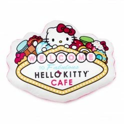 JACK NADEL Hello Kitty Cafe Las Vegas Throw Pillow (White) Characters
