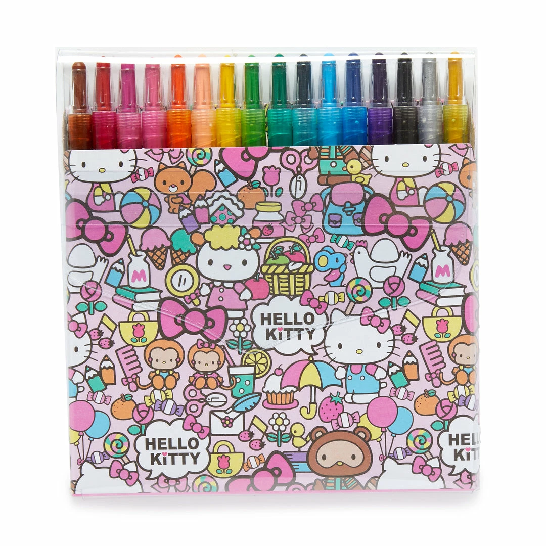 NAKAJIMA CORPORATION Hello Kitty Twist-Up Crayons 5 NAKAJIMA CORPORATION Hello Kitty Twist-Up Crayons