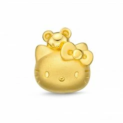 Hello Kitty X Chow Tai Fook 24K Gold Pendant (Best Friends) Characters