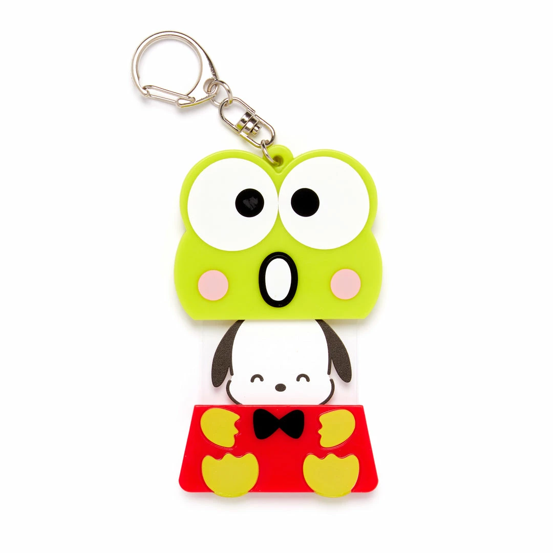 Japan Original Hapidanbui Pochacco Keychain (Keroppi's Birthday Series) Bags+ 3 Japan Original Hapidanbui Pochacco Keychain (Keroppi's Birthday Series) Bags+