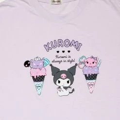 Japan Original Kuromi Ice Cream Tee