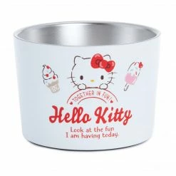 Japan Original Characters Hello Kitty Stainless Steel Dessert Cup