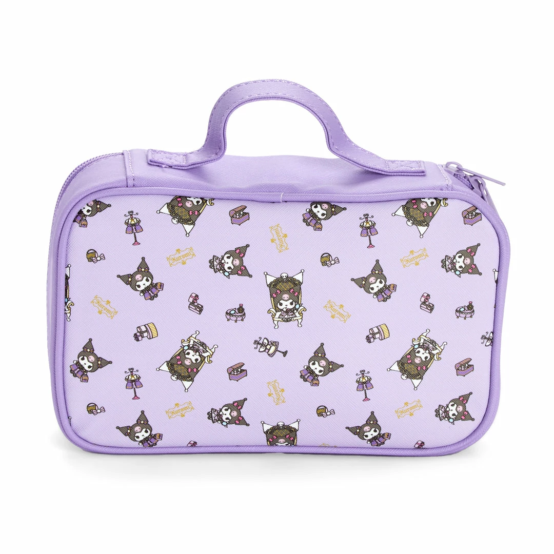 Global Original Kuromi Zipper Makeup Bag (Royal Princess Series) New 6 Global Original Kuromi Zipper Makeup Bag (Royal Princess Series) New