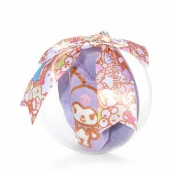 Global Original Kuromi Globe Ornament With Removable Plush New 8 Global Original Kuromi Globe Ornament With Removable Plush New