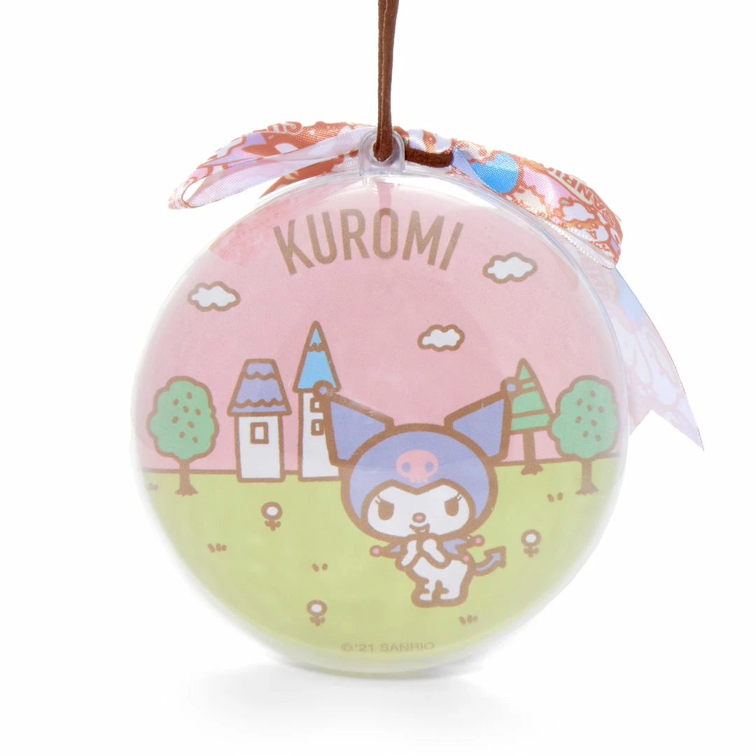 Global Original Kuromi Globe Ornament With Removable Plush New 6 Global Original Kuromi Globe Ornament With Removable Plush New