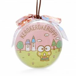 Global Original Keroppi Globe Ornament With Removable Plush