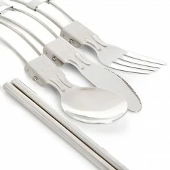 Global Original Hello Kitty Stainless Steel Cutlery Set (Camping Series)