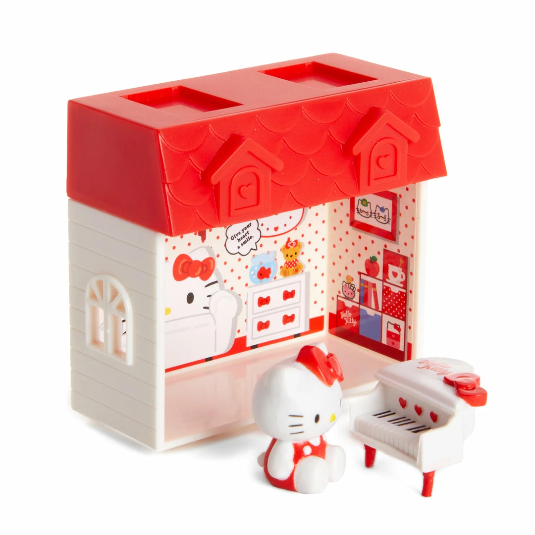 Japan Original Characters Hello Kitty Mini House Figurine 4 Japan Original Characters Hello Kitty Mini House Figurine