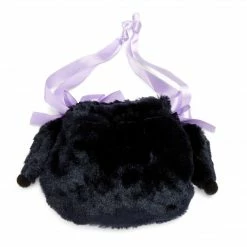 Japan Original New Kuromi Lavender Bow Drawstring Bag (Romiare Series)