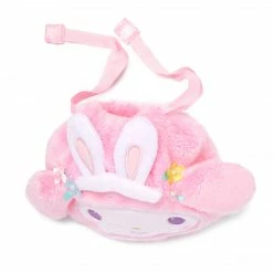 Japan Original My Melody Plush Drawstring Bag